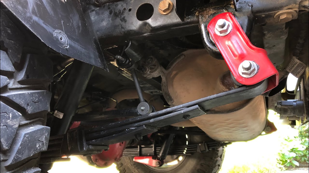 Hummer H3 Leaf Spring Bushing Removal