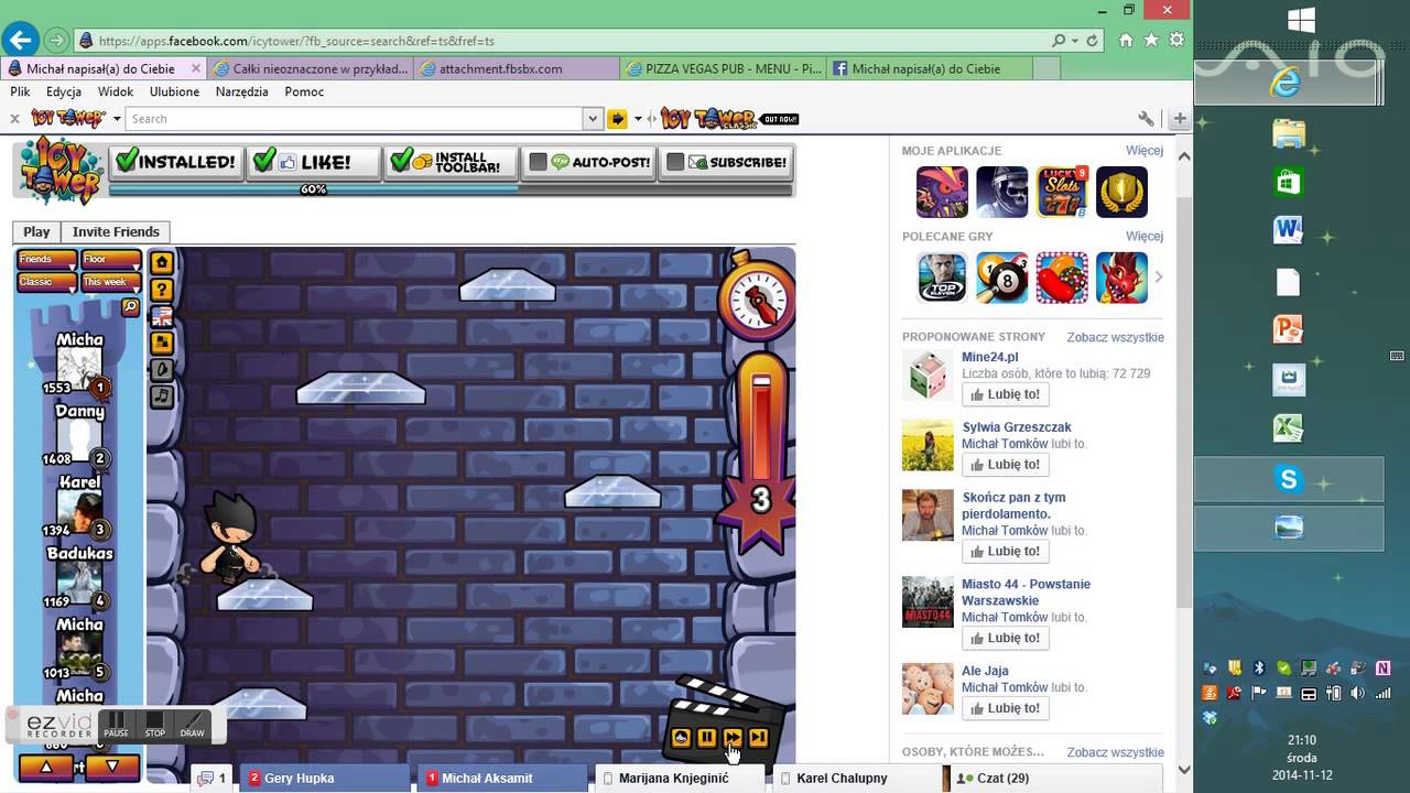 icy tower 1553 floor