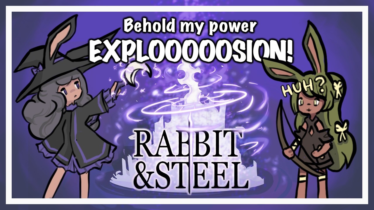 Did you miss raiding? This game has you covered! - Rabbit And Steel (coop)