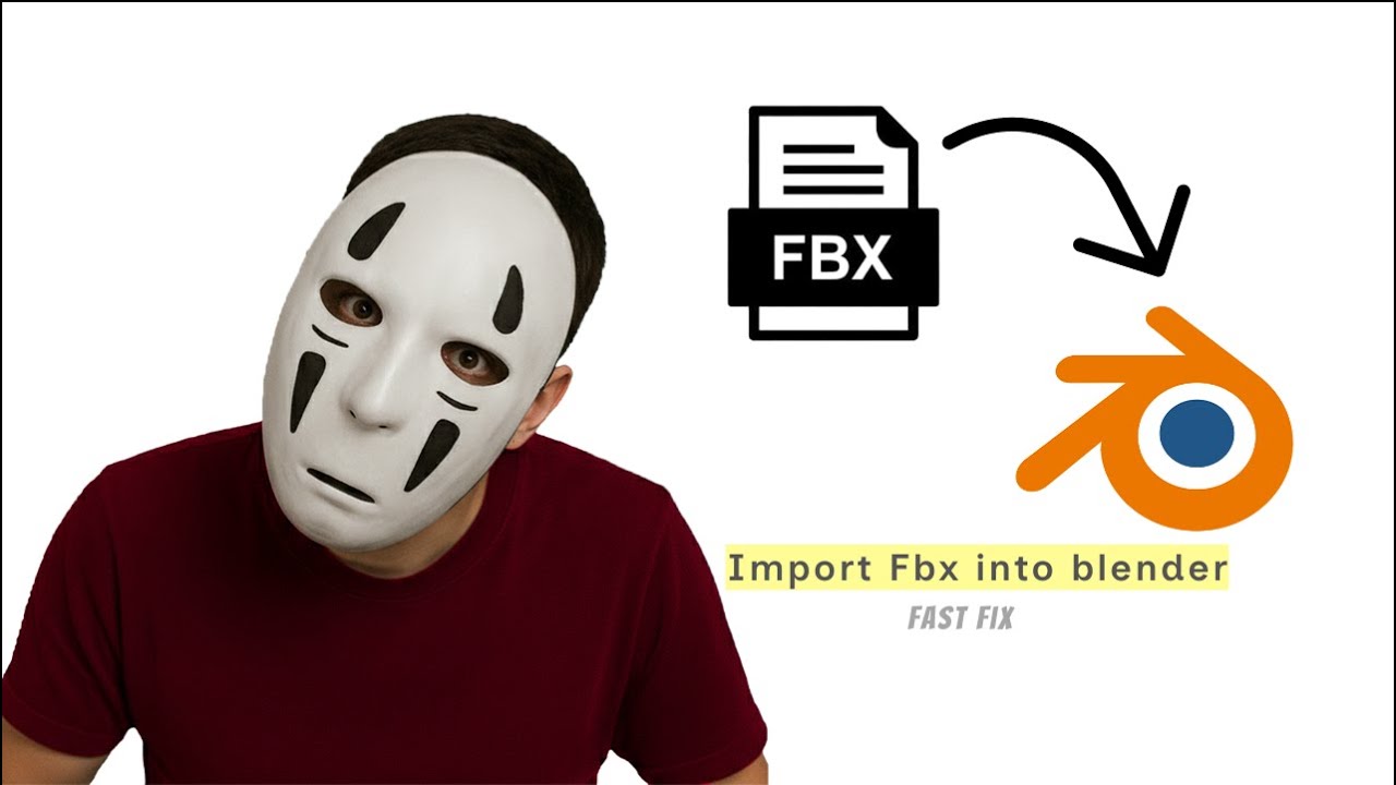 How to import fbx file in blender with textures