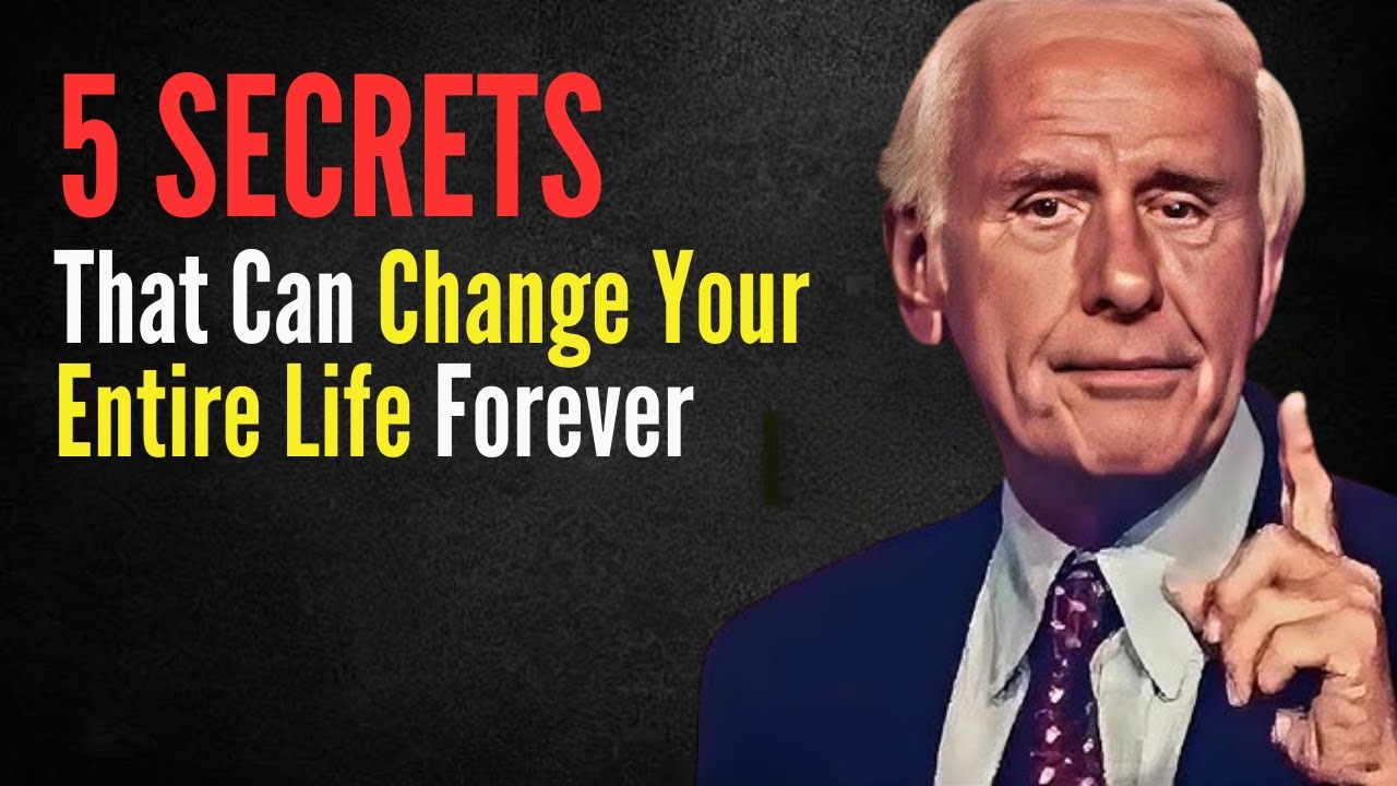 5 Timeless Lessons for Achieving Success and Fulfillment | Jim Rohn Motivation | Inspirational Quote