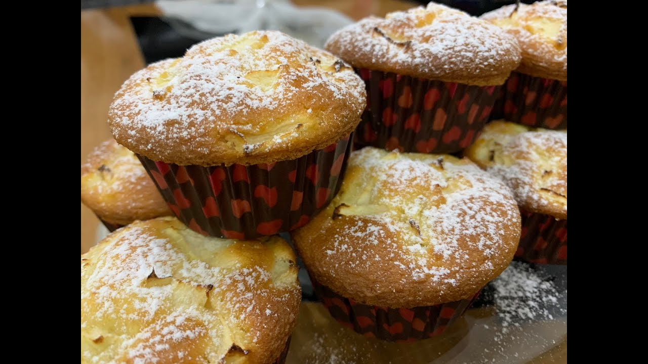 🍏MUFFIN SOFFICI ALLE MELE Ricetta Facile e veloce