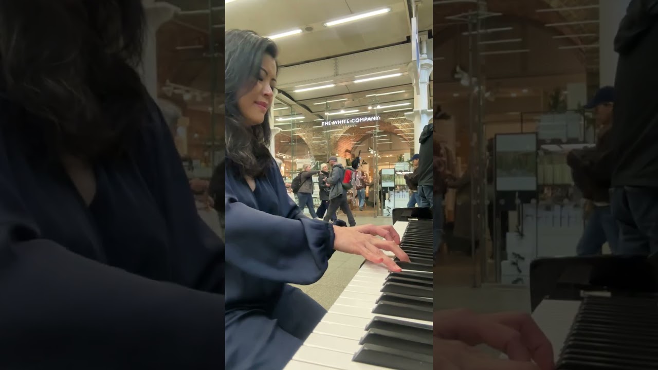 Liszt’s “Love’s Dream” @ St Pancras 🎹🌊