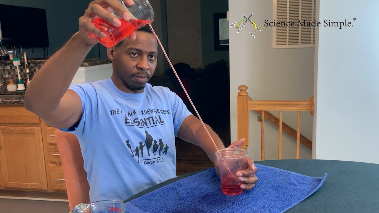 Cohesion - The Running Water Experiment