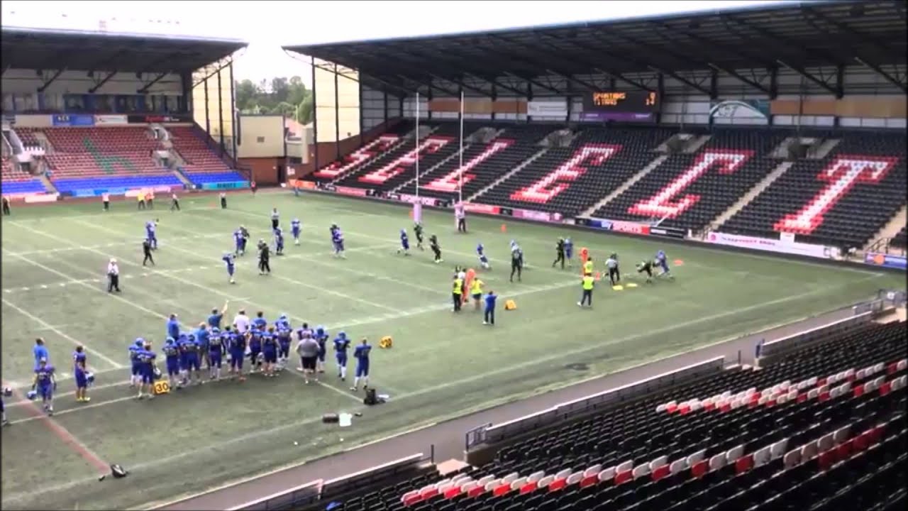 Manchester Titans - Adult Contact Highlights @ Halton