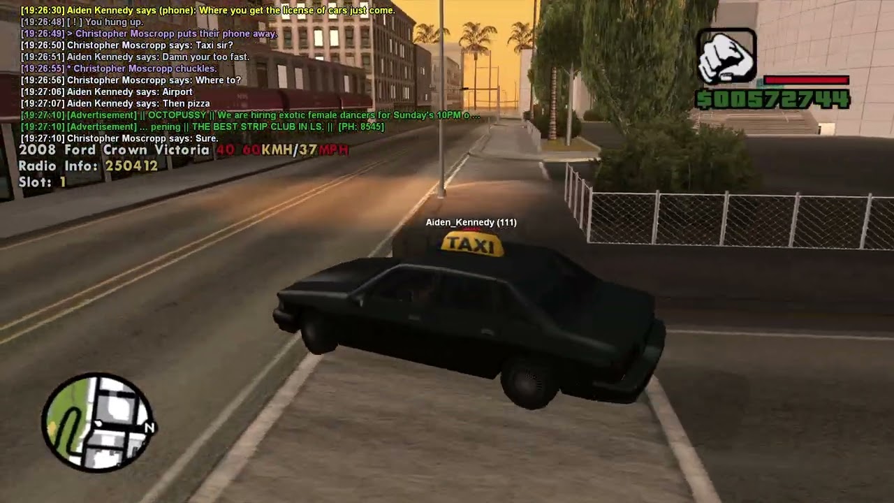 [LSRP] Christopher Moscropp - Part 27 - Failed Taxi License?