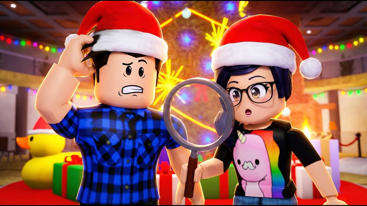 TEMOS QUE ESCAPAR DO SHOPPING NO NATAL - Roblox Escape