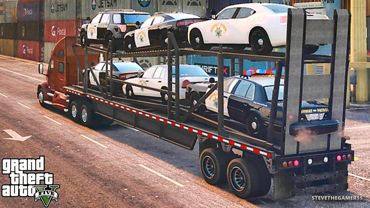 GTA 5 REAL LIFE MOD #339 NEW CHP DELIVERY !!! (GTA 5 REAL LIFE MODS)