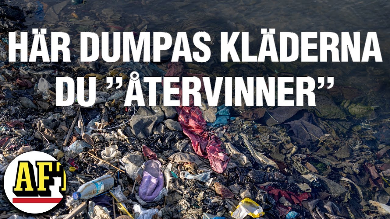 Kläderna ”återvinns” i Sverige – och dumpas i Afrika