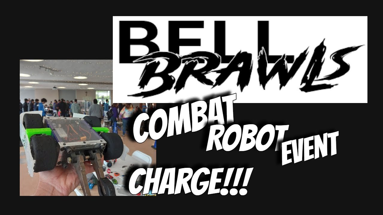 Bell Brawls 2023 - My 3# Bot Charge!!! Takes 1st Place