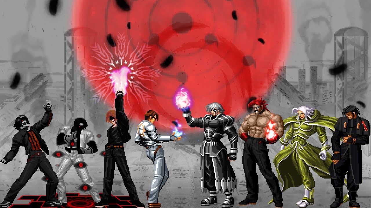 Nether 0.21 Team vs KOF Last Bosses Edits Team | KOF MUGEN