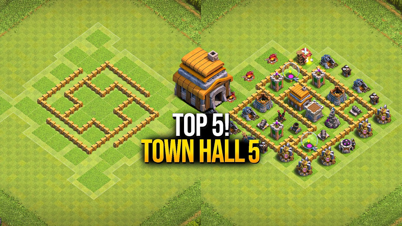 TOP 5! Town Hall 5 (TH5) Base Layout + Copy Link 2026 | Clash of Clans