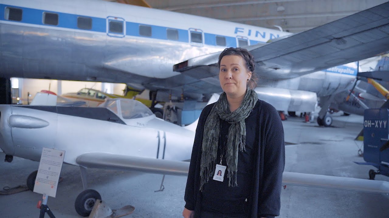 Virtuaalimatka museoihin: Suomen ilmailumuseon Konna / Vantaa-kanava