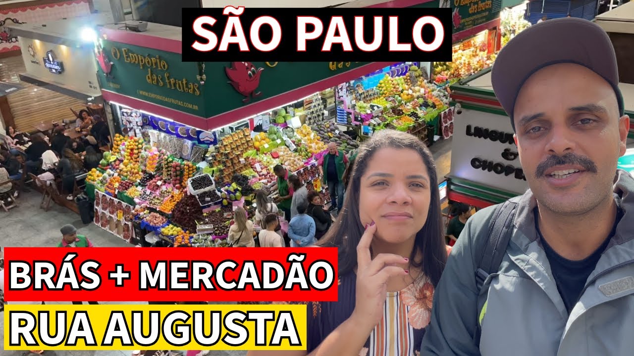Explorando São Paulo em 1 dia: Brás, Busca Busca, Mercadão e Urbanoide 🍔🛍️