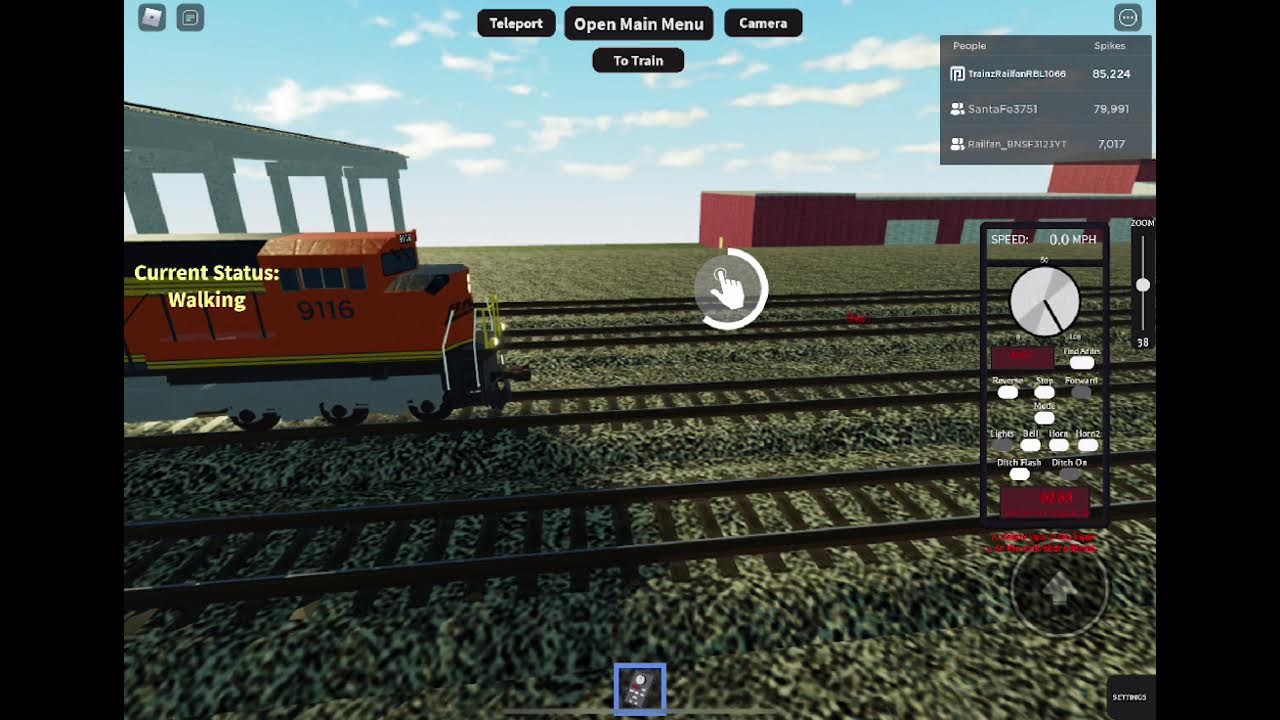 Roblox - Metra Train Sim (Live)