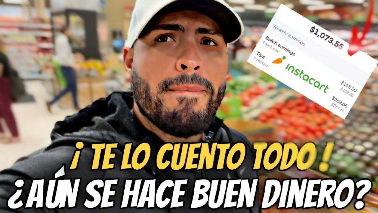 Mi experiencia Siendo INSTACART SHOPPER | es Mejor que Amazon Flex?