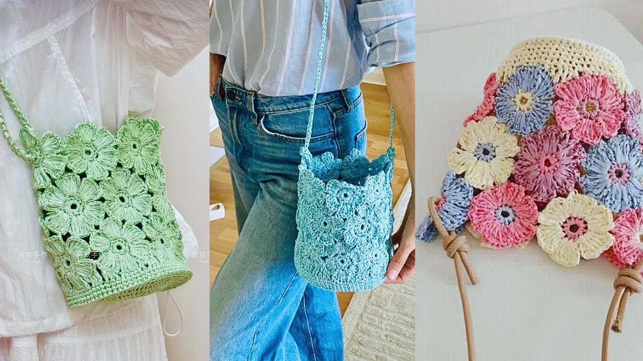 Let's Crochet The TikTok-Famous Flower Bag!
