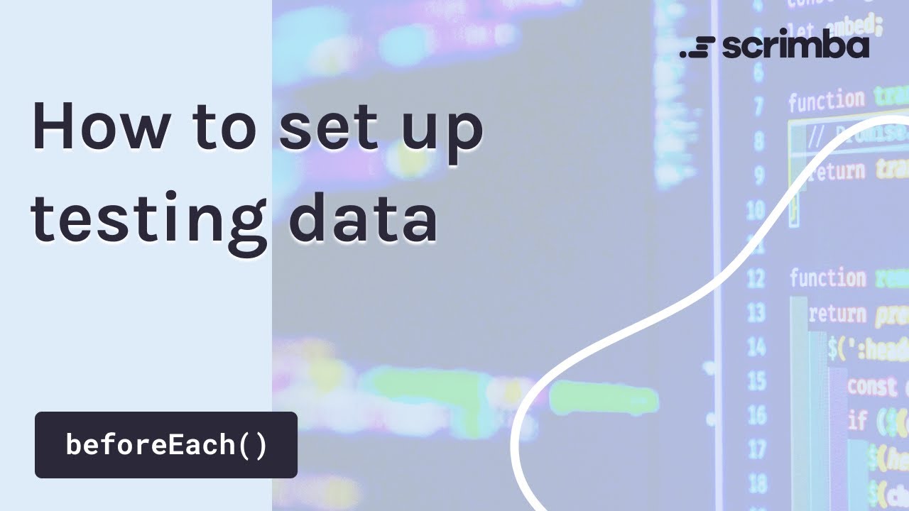 Setting Up testing data with beforeEach() | Unit testing tutorial