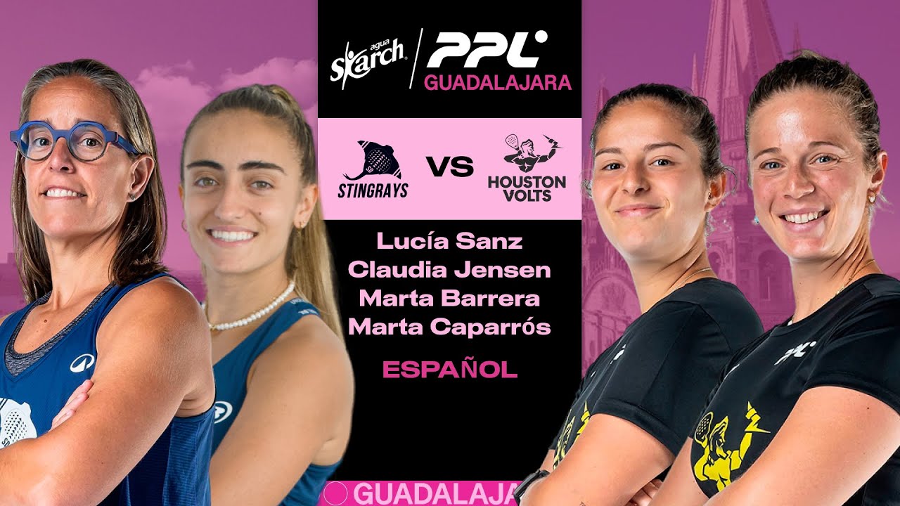 Guadalajara 2025 - San Diego Stingrays Sanz / Jensen vs Houston Volts Barrera / Caparrós [Español]