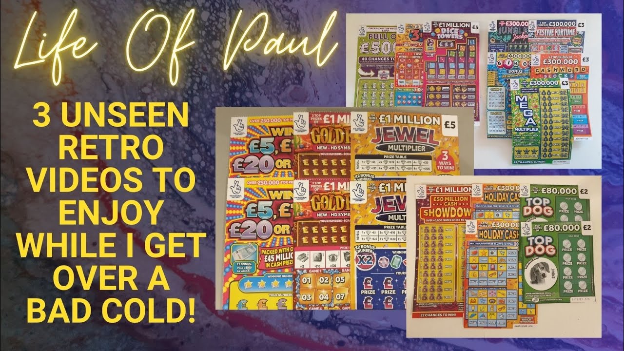 I have a bad cold, so here are 3 unseen retro videos to enjoy while I recover!