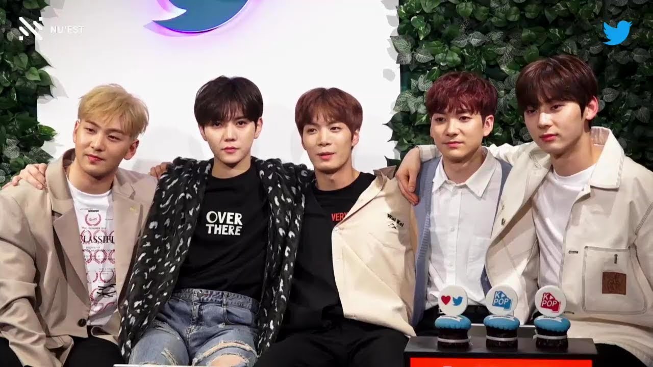 190430 뉴이스트 NU'EST Twitter Blueroom LIVE Q&A