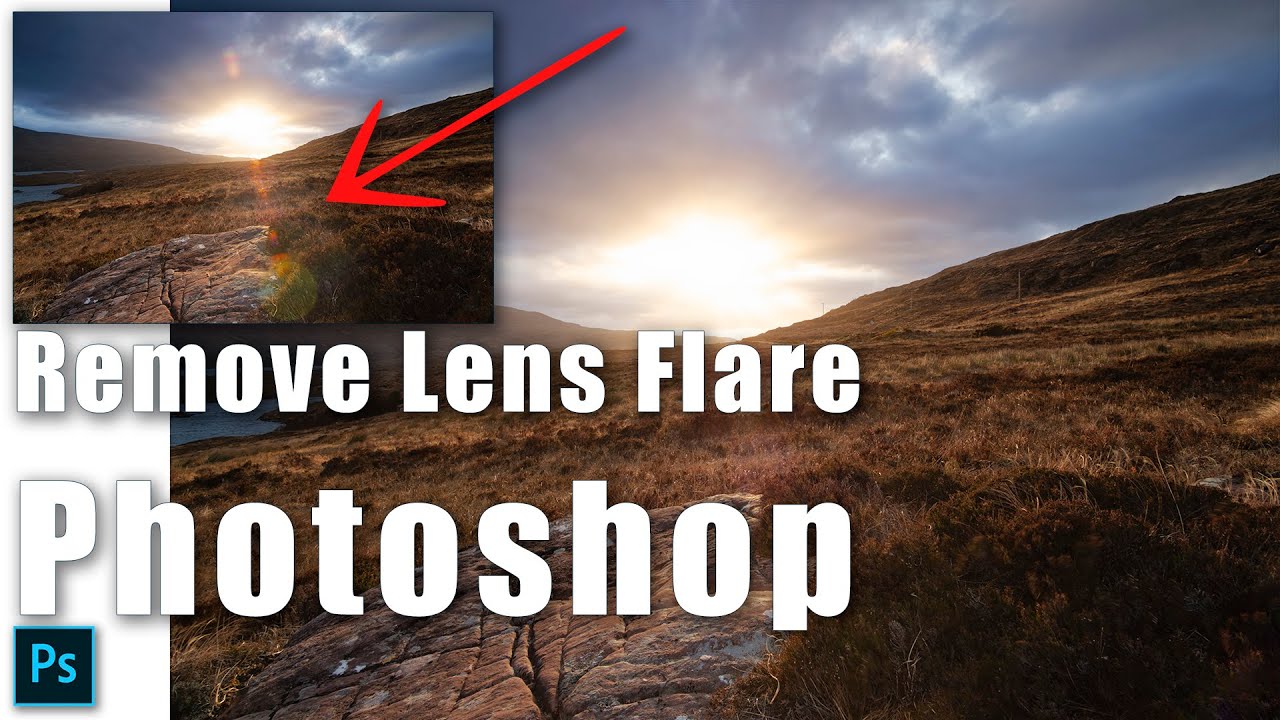 Как удалить нежелательные блики с помощью Photoshop