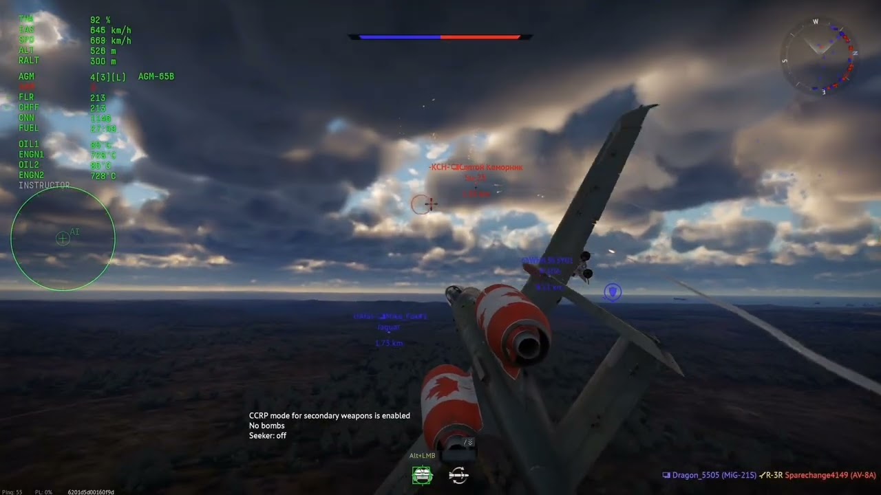 A-10 Warthog Warthunder Gameplay 