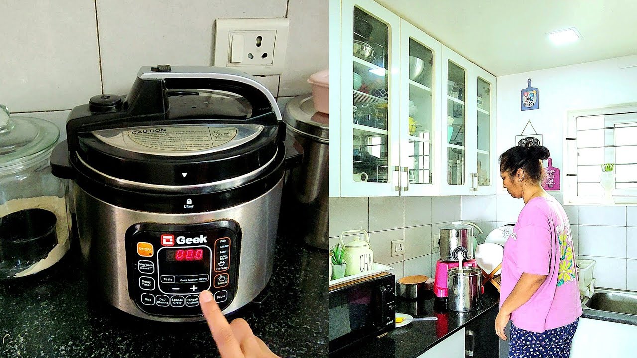 How to cook in Geek electric pressure cooker / Day in my life / ஒரு வாரத்துக்கு இனி கவலையில்லை