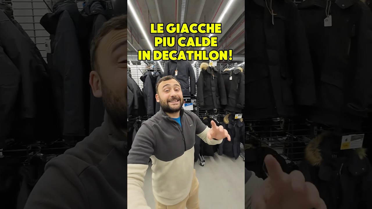 Le giacche pi&ugrave; calde in Decathlon per un freddo viaggio!🏔️❄️✨ #escursionismo #trekking #montagna
