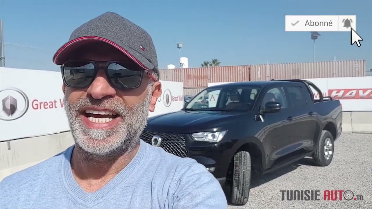 TUNISIE AUTO 2021 : NOUVEAU PICK UP GREAT WALL POER 4WD 2.0L 163 CH DE ATLAS AUTO HAVAL TUNISIE