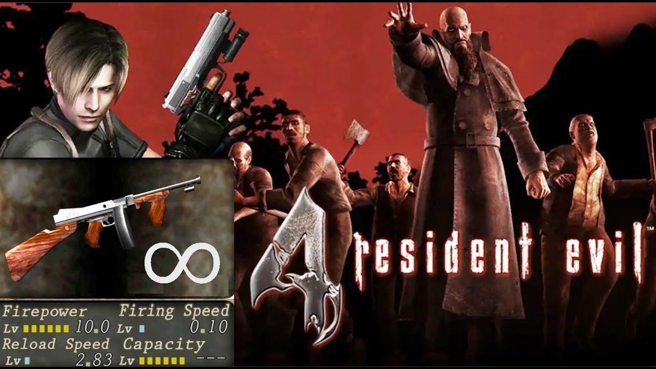 Resident Evil 4 - Chicago Typewriter Full Gameplay Walkthrough Professional (No Death - No Save)