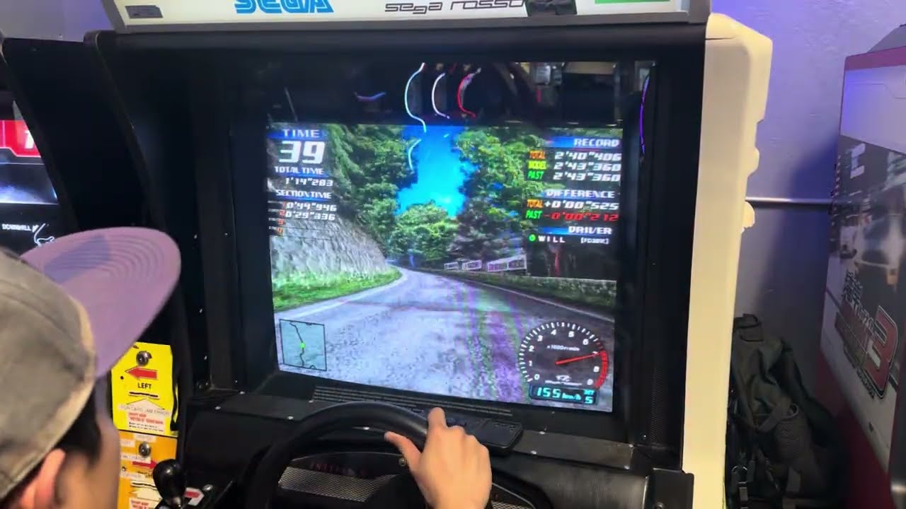 [D3] Initial D Version 3/ 頭文字D3 WILL (FD3SVI) TSUCHISAKA OUTBOUND 2’44”166 @Arcade_Replay 