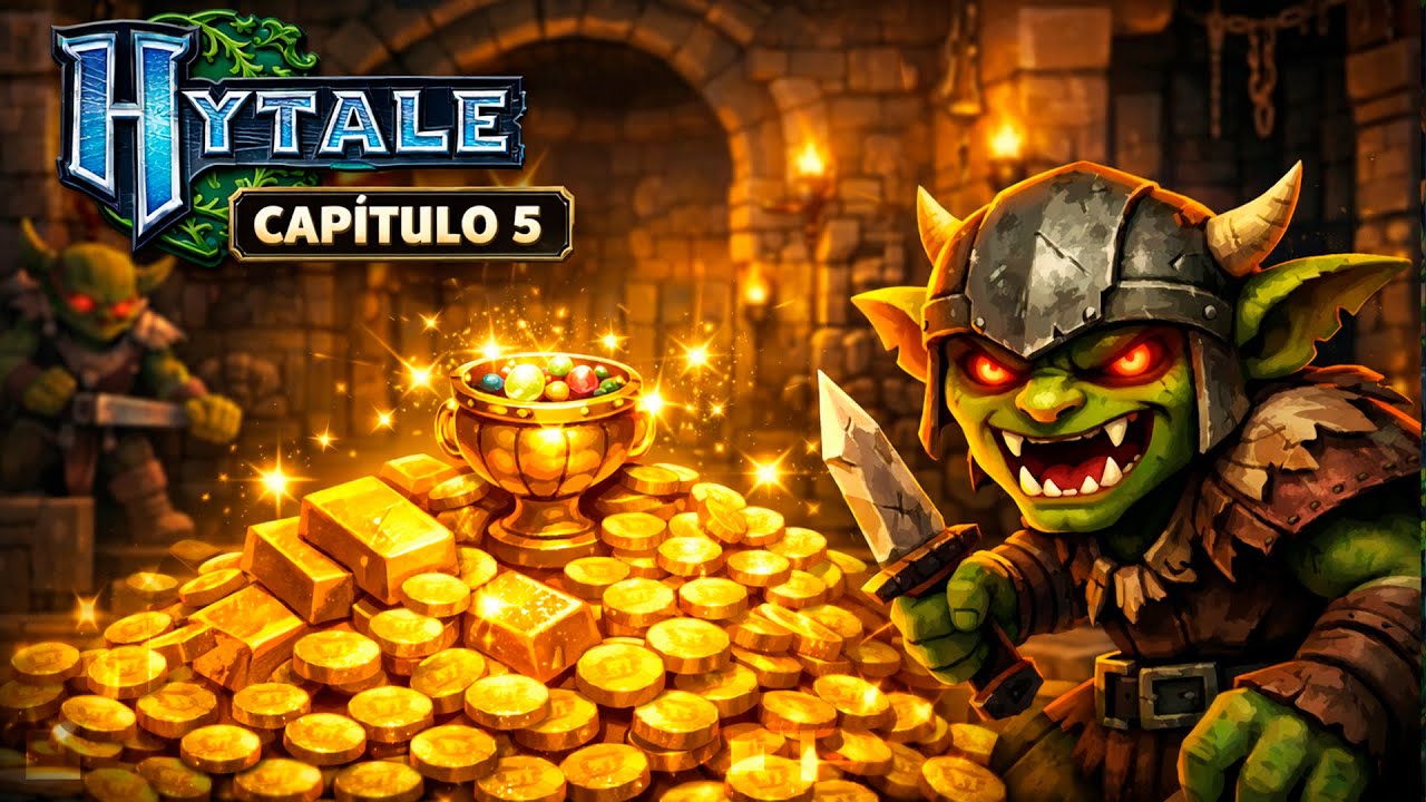 La Mazmorra de los Goblins Esconde ORO… | Hytale Capítulo 5