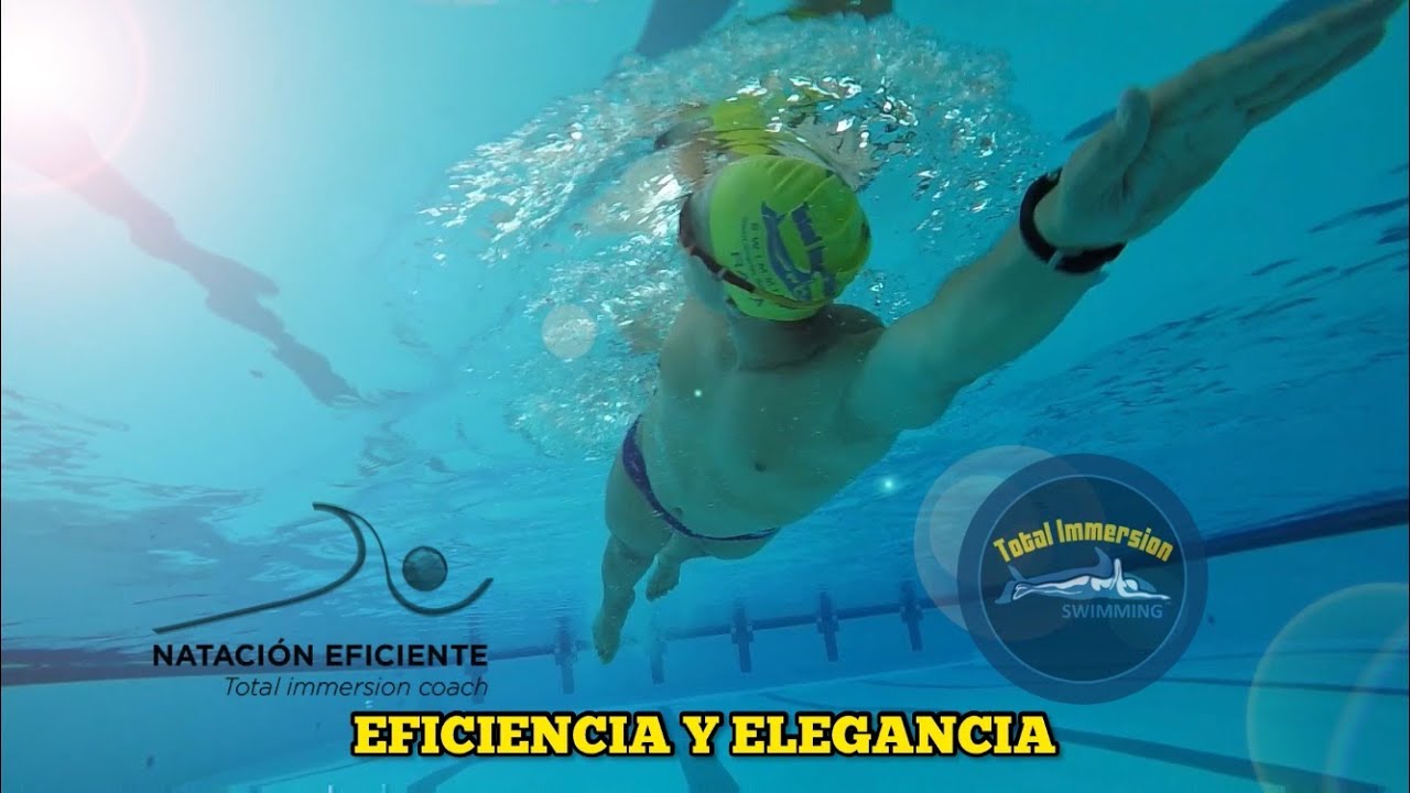 ✔️Demostración del MÉTODO TOTAL IMMERSION SWIMMING | Natación fluida sin burbujas y sin turbulencias