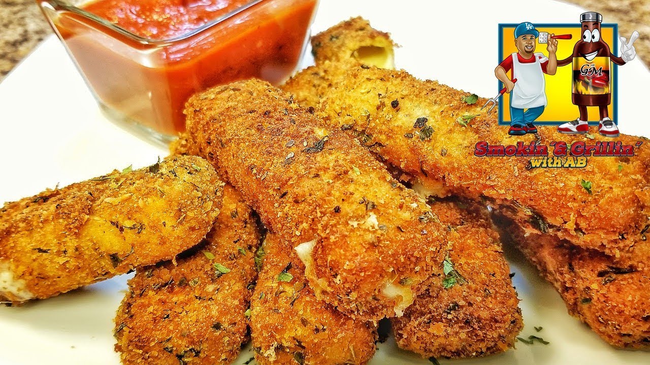 How to Make Mozzarella Sticks - Easy Video Recipe Tasty! Mozzarella Cheese!