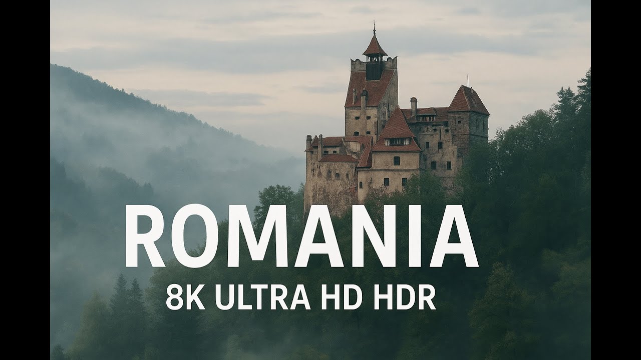 ROMANIA 8K ULTRA HD HDR &ndash; Land of Legends  Cinematic Drone Film 60FPS