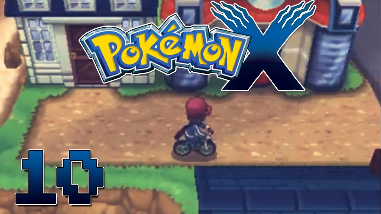 Let's Play Pokemon X Part 10 Amie & Bicycle - Gameplay Walkthrough