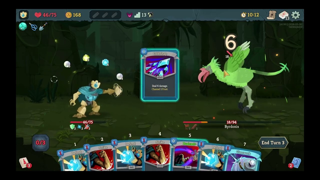 Climbing the Spire again! Slay the Spire II Defect orbs deck + shovel