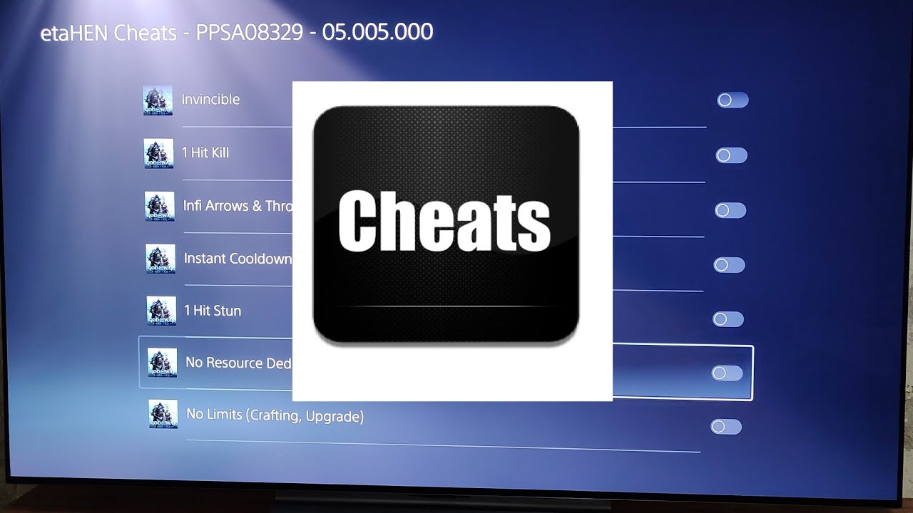 Cheats / Trapa&ccedil;a - PS5 Destravado / YouTube -Y2JB 