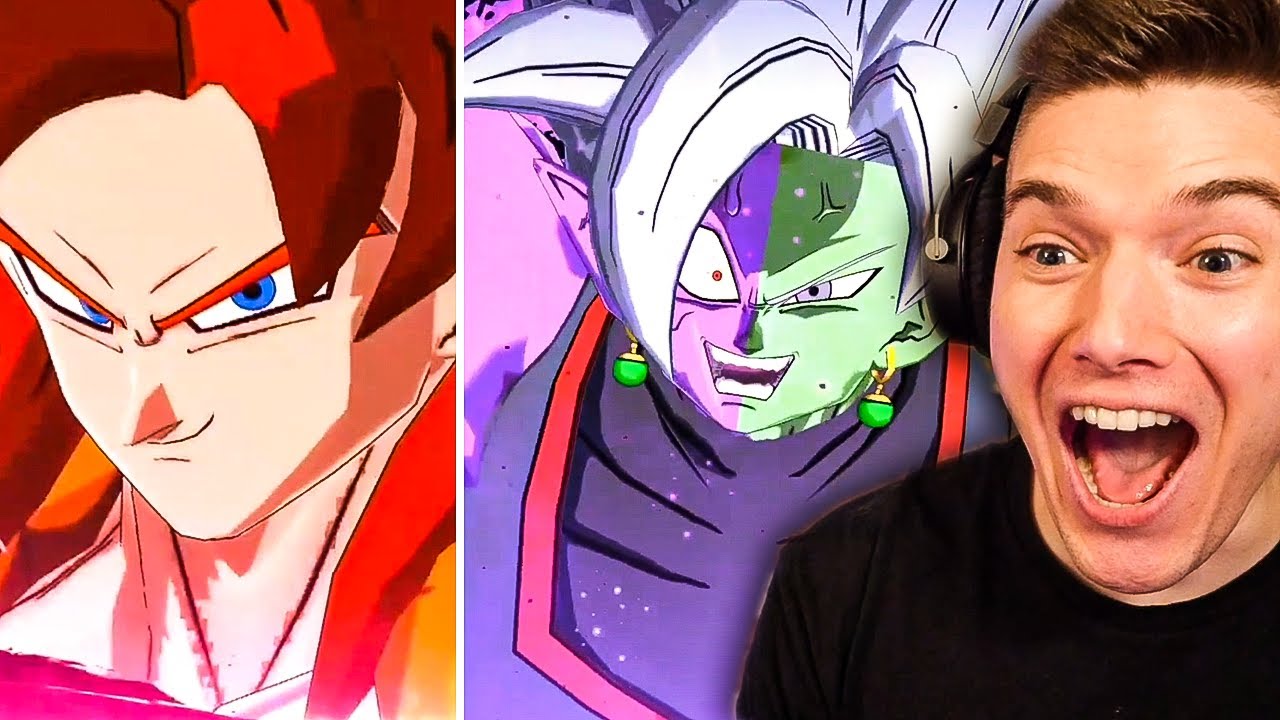 ЧТОООО??! LF SSJ4 Gogeta и LF объединённый Zamasu показали реакцию на 3-ю годовщину Dragon Ball L...