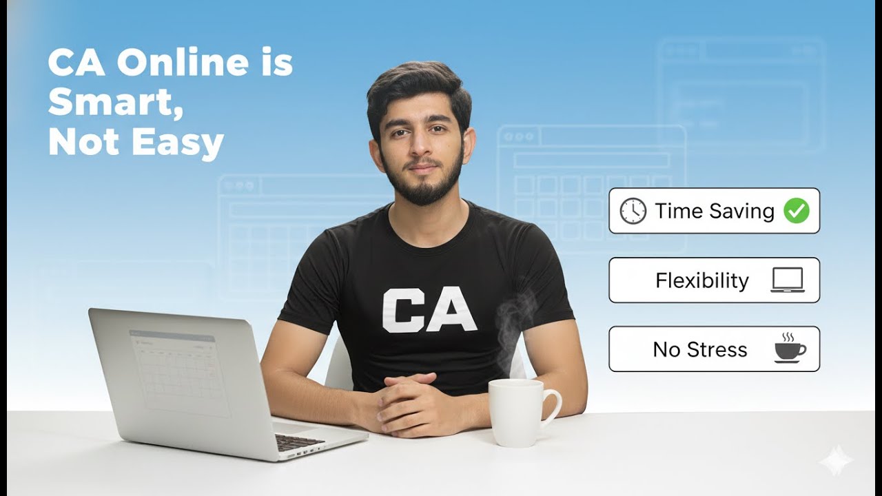 I did CA Online (Complete Journey) #ICAP #ICAI #CA