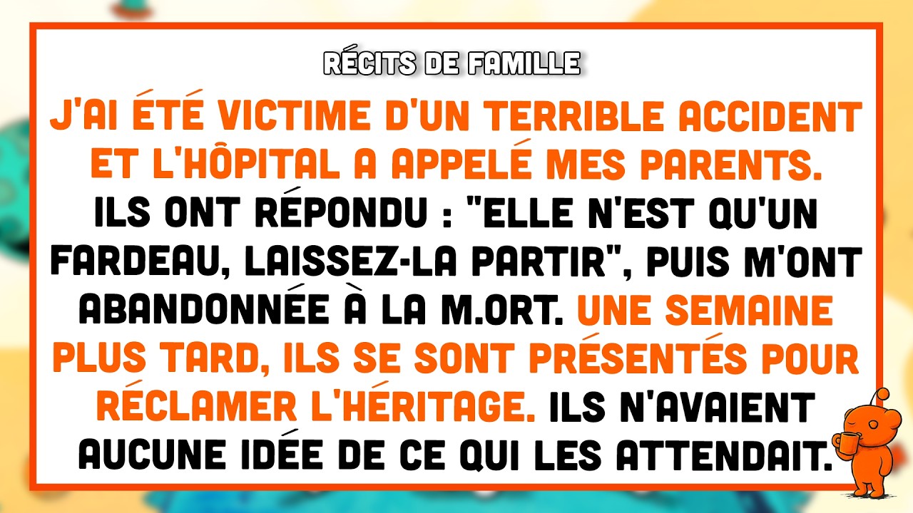 Mes parents m'ont abandonnée puis ont voulu ma fortune — j’avais tout vendu et disparu.