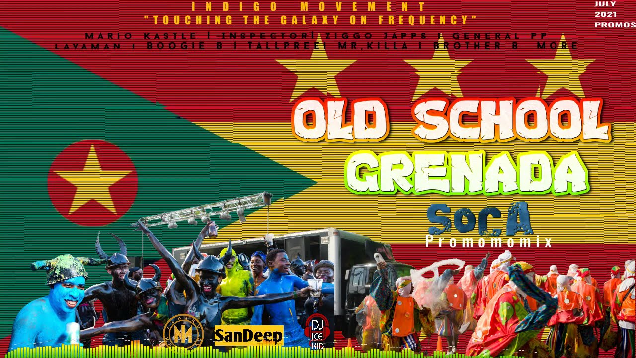 Dj Ice Kid - Grenada Old School Power Soca Mega Mix [Official Audio Video]