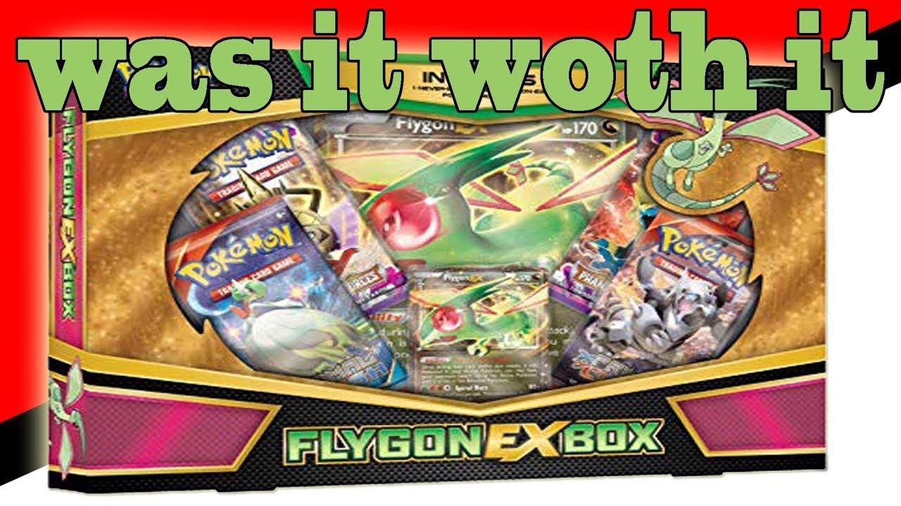 Opening a Flygon EX Box