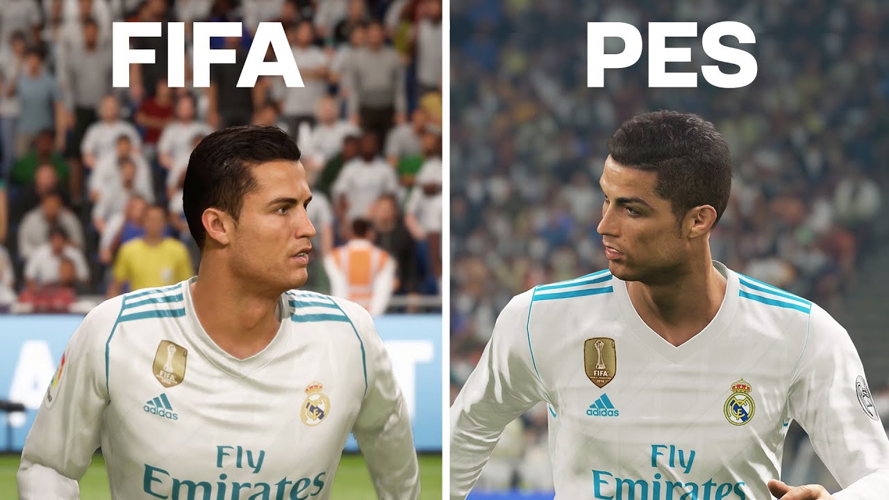 Криштиану Роналду ФИФА против PES | С 2005 по 2022 год