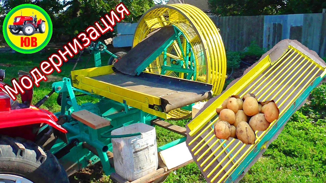 Картофелеуборочный комбайн НЕ РАБОТАЕТ...