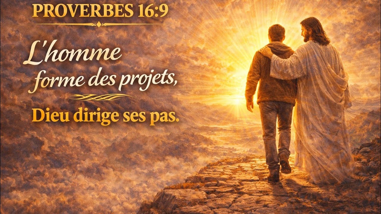 PROVERBES 16:9 — QUAND DIEU CHANGE TES PLANS 🛤️🤍