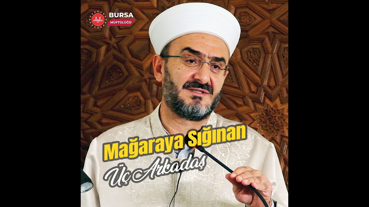 Geçmiş zamanlarda yağmurdan kaçarak mağaraya sığınan üç kişi...