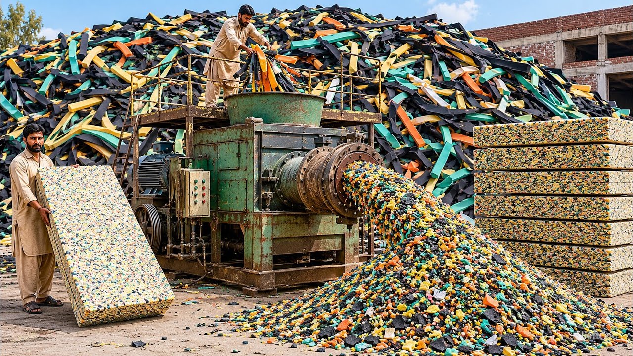 Recycling Mountains of Mattress Scrap into Orthopedic Mattresses | Inside the Recycling Industry
