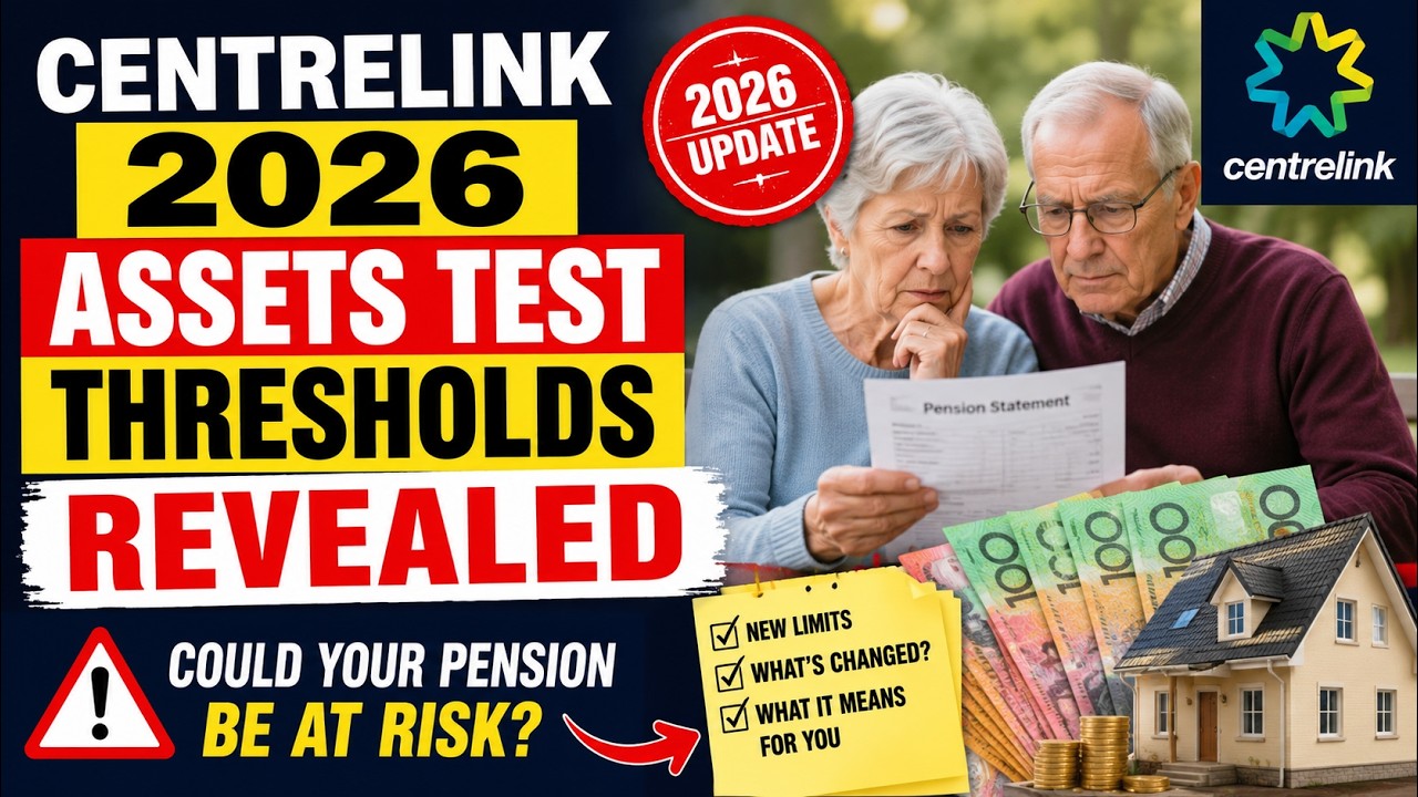 💰 Centrelink 2026 Assets Test Thresholds Revealed &ndash; Could Your Pension Be at Risk?